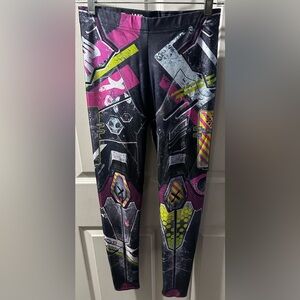 Blackmilk “Kawaii Mecha” Leggings, Medium
